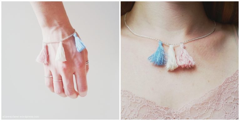 DIY | cute tassel bracelet or necklace
