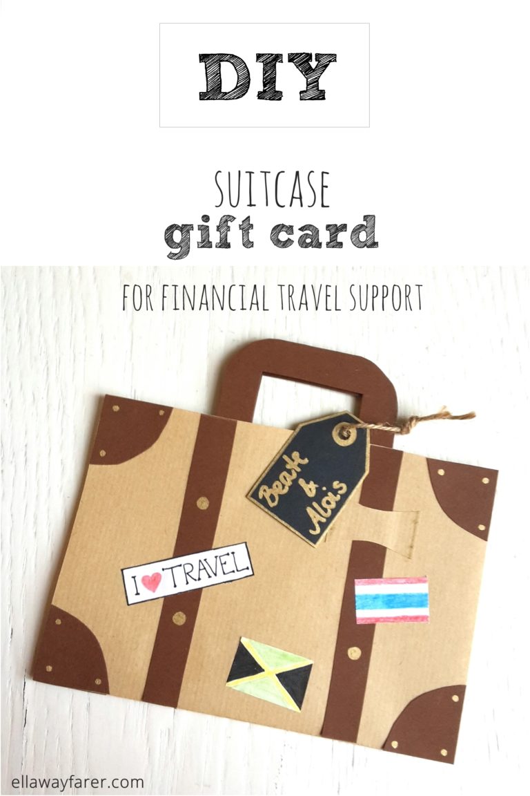 DIY | Suitcase Gift Card