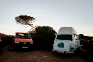 Living in a Van in Portugal: Praia do Carvalho
