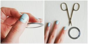 Nail stripes