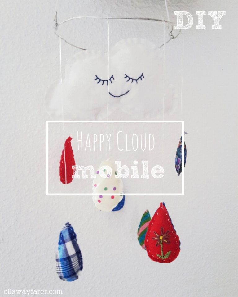 DIY | Happy Cloud Mobile for Babies and Kids