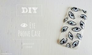 DIY | Eye Phone Case (Skinnydip-Recreation)