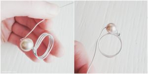 DIY | Easy Pearl Nest Ring | ellawayfarer.com