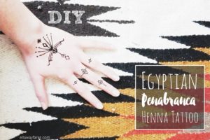 HENNA | Egyptian Penabranca Tattoo | ellawayfarer.com