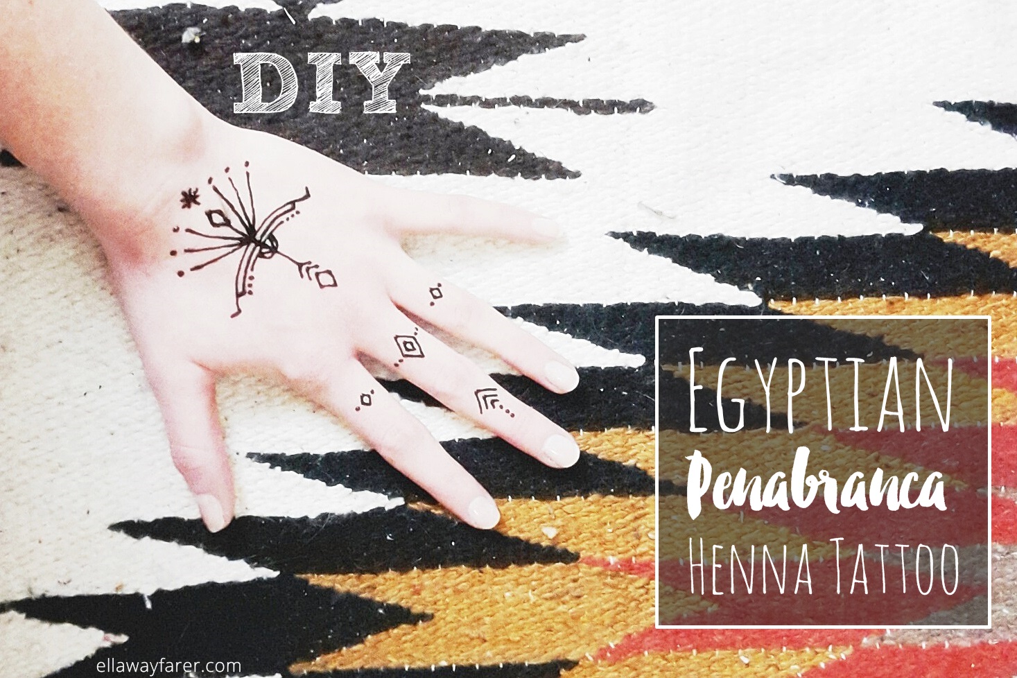HENNA | Egyptian Penabranca Tattoo | ellawayfarer.com