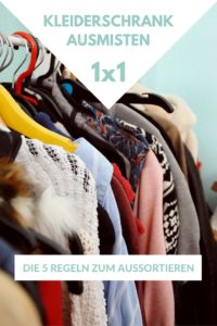 Kleiderschrank ausmisten 1x1 | Die 5 Regeln zum Aussortieren #capsule #wardrobe #ordnung
